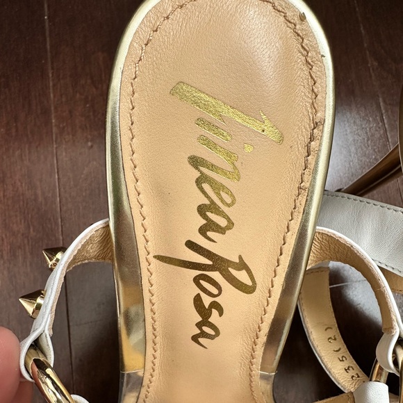 Linea Rosa - High Heel Sandal Shoes, Size 37/235 with dust bag - Picture 15 of 16